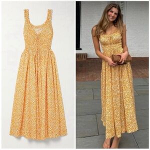 Doen Emmaretta Midi Dress Clementine Daisy Fields